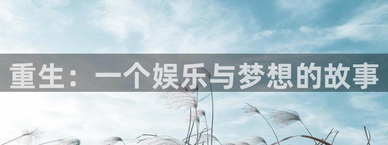 好彩运集团：重生：一个娱乐与梦想的故事